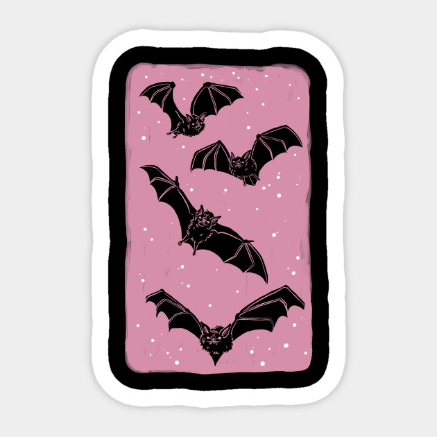 Night Bats in Pink